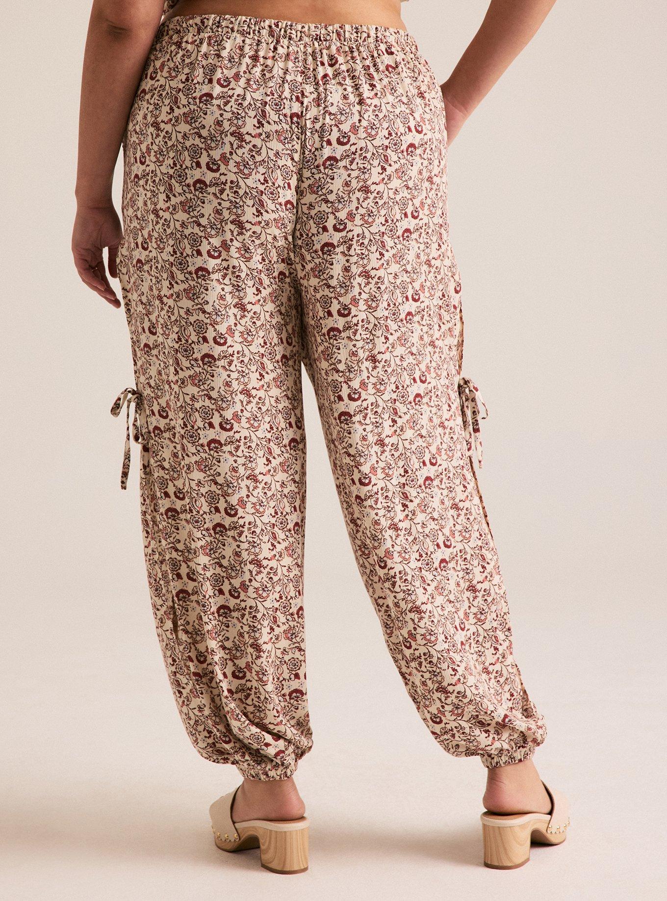 Festi Tie Detail Jogger, LANEY JACOBEAN IVORY, alternate