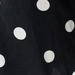 Ruffle Strap Tiered Midi Dress, COASTING DOTS BLACK, swatch