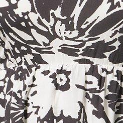 Ruffle Strap Tiered Midi Dress, VERONICA FLORAL IVORY, swatch