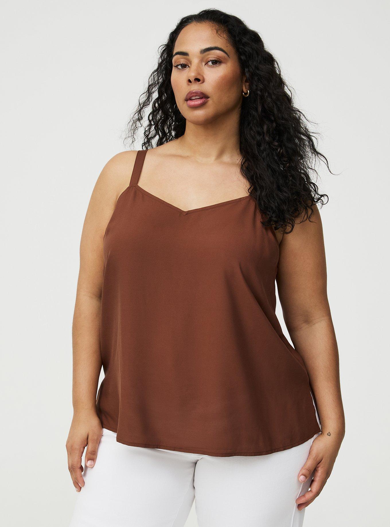 Sophie Challis Swing Cami, CAPPUCCINO, hi-res