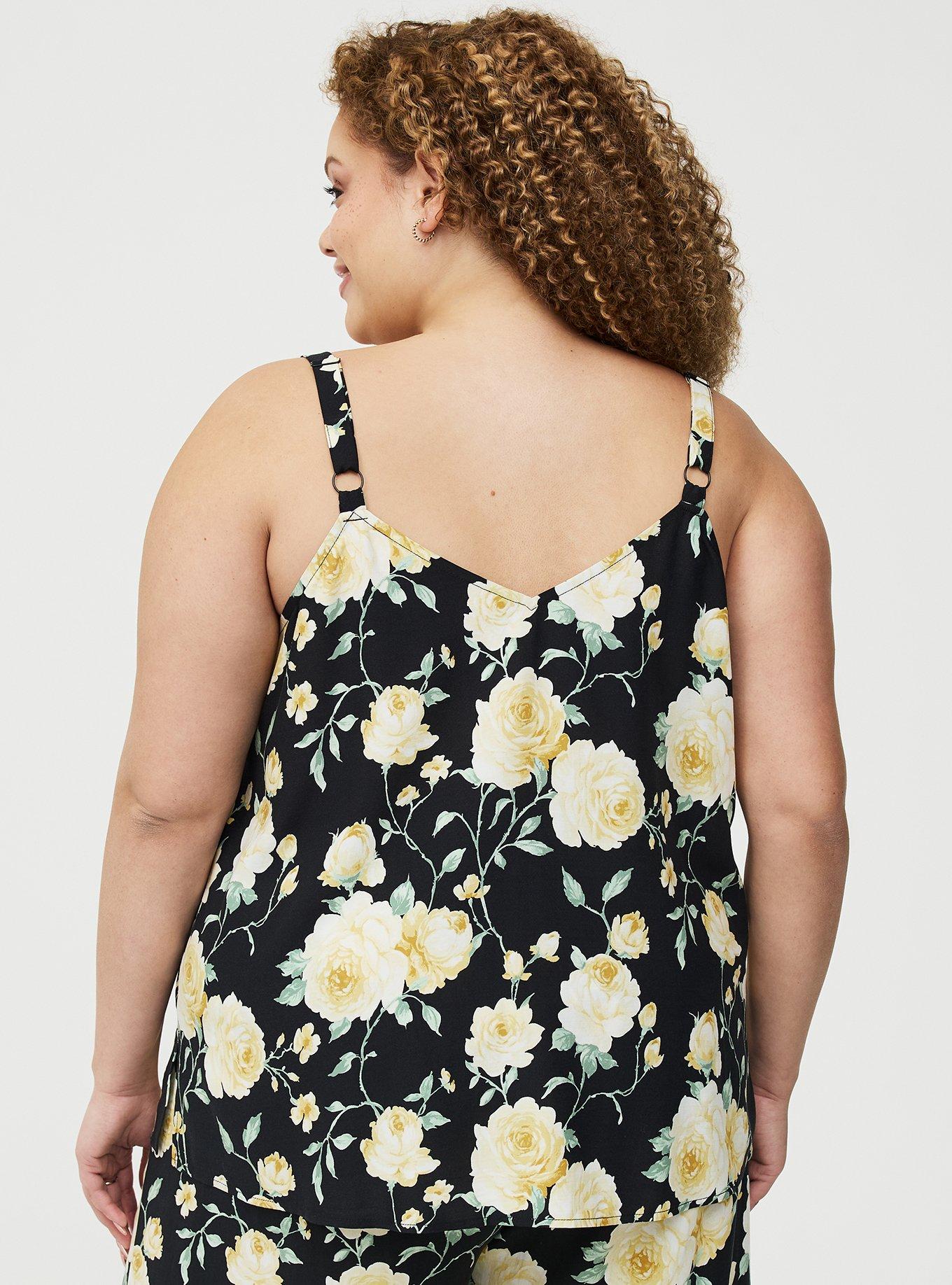 Sophie Challis Swing Cami, ROMANCE FLORAL BLACK, alternate