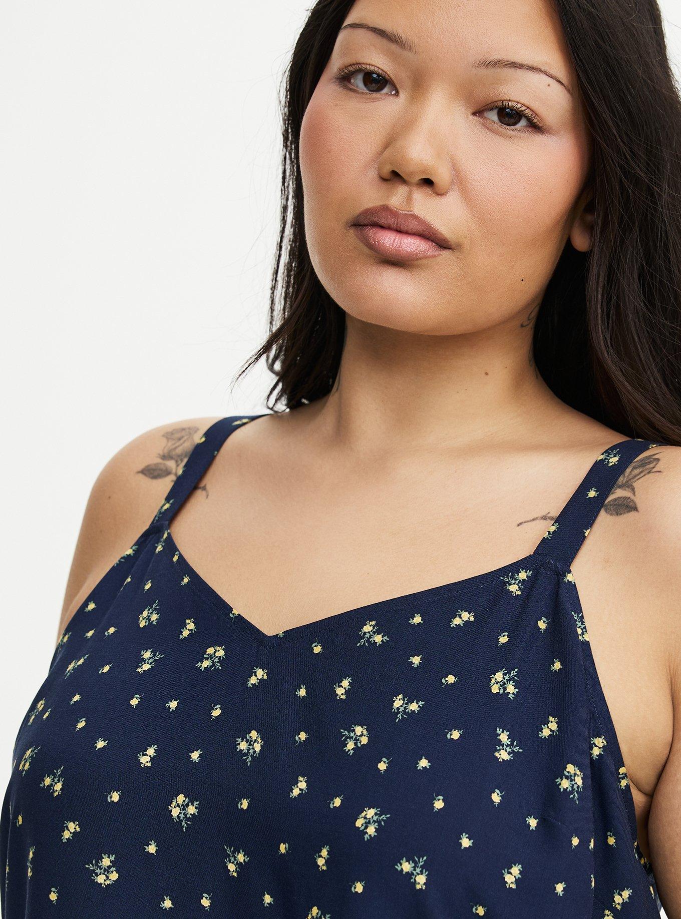 Sophie Challis Swing Cami, MISTY DITSY FLORAL NAVY, alternate