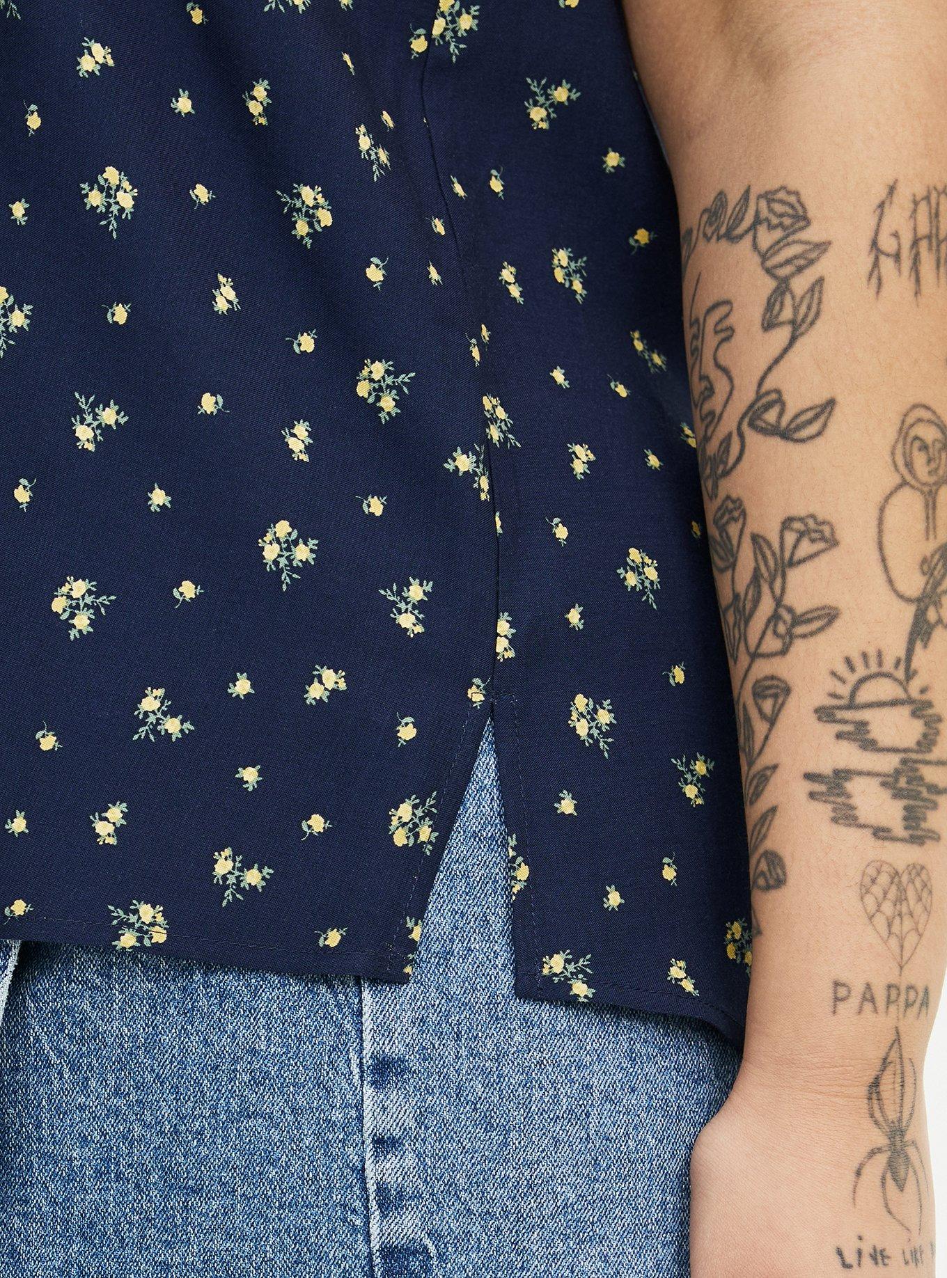 Sophie Challis Swing Cami, MISTY DITSY FLORAL NAVY, alternate