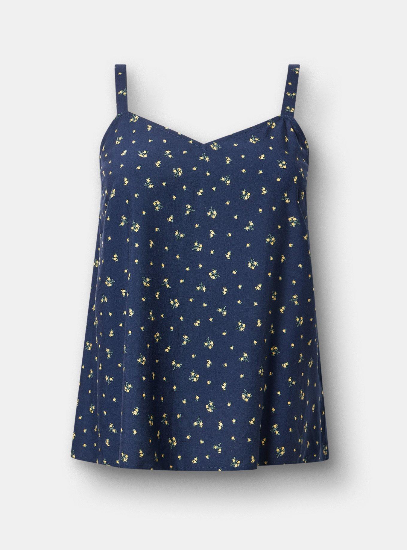 Sophie Challis Swing Cami, MISTY DITSY FLORAL NAVY, hi-res