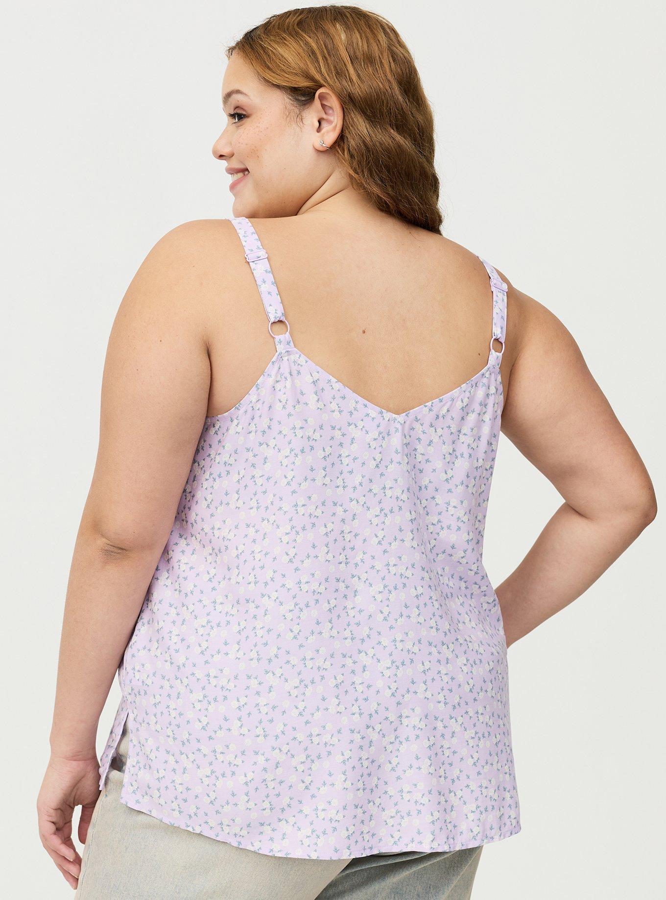 Sophie Challis Swing Cami, DONNA DITSY FLORAL LILAC, alternate