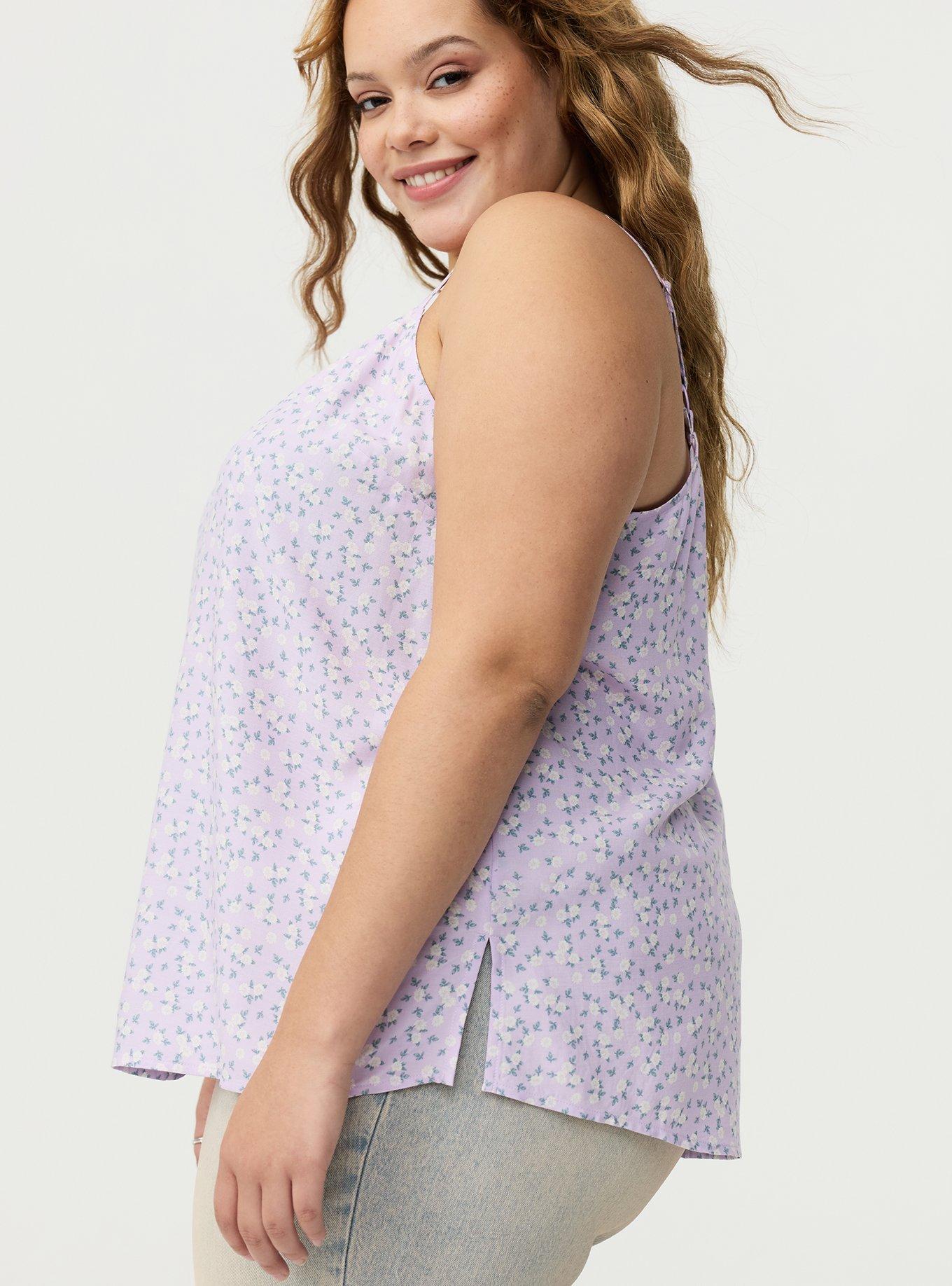 Sophie Challis Swing Cami, DONNA DITSY FLORAL LILAC, alternate