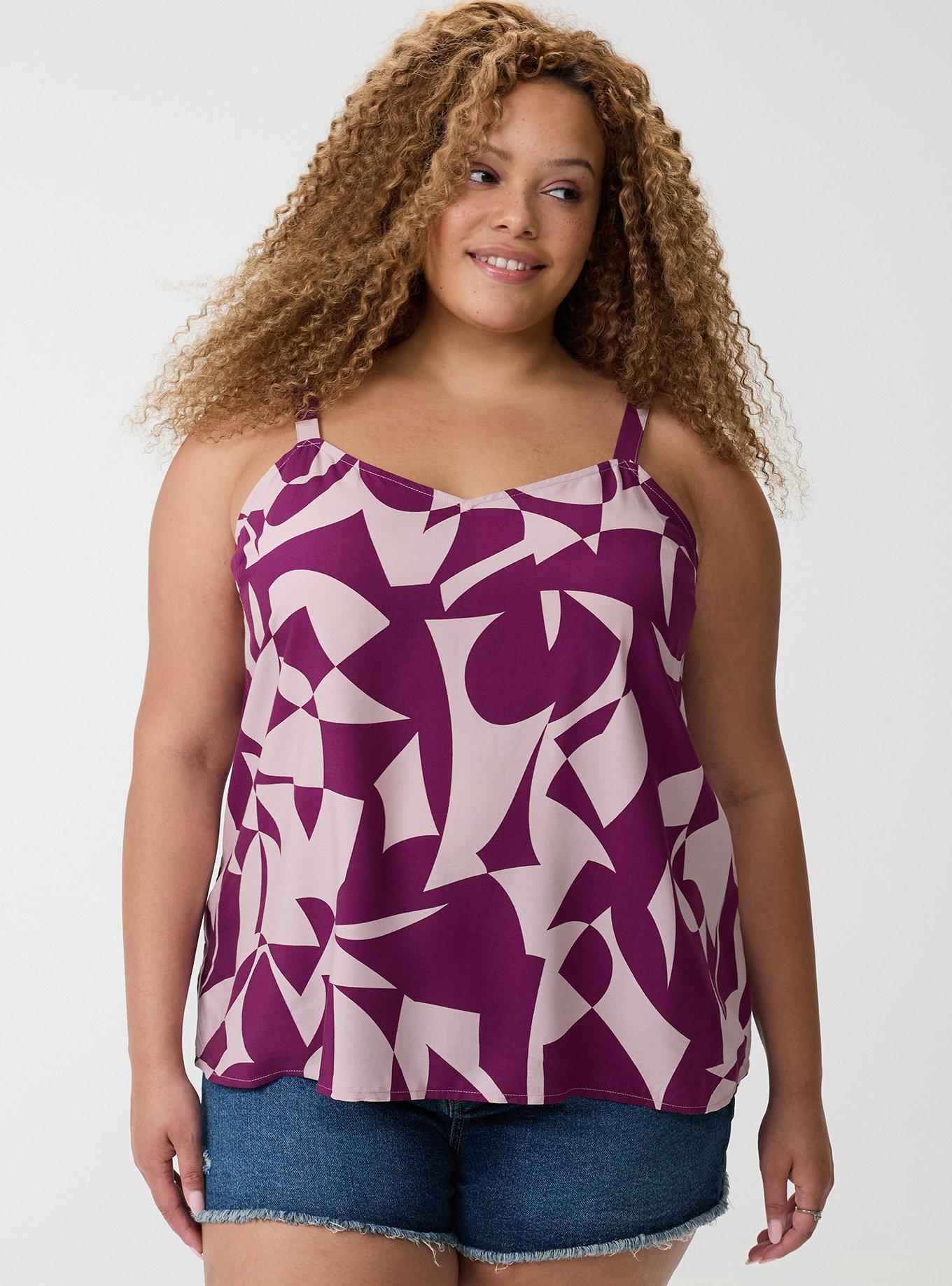 Sophie Challis Swing Cami, CALI GEO PINK, hi-res