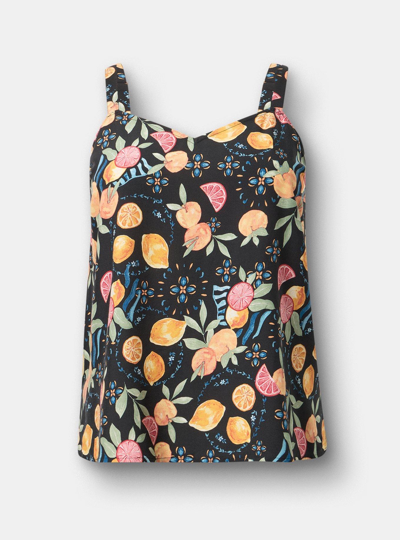 Sophie Challis Swing Cami, FRUITY PICNIC BLACK, hi-res