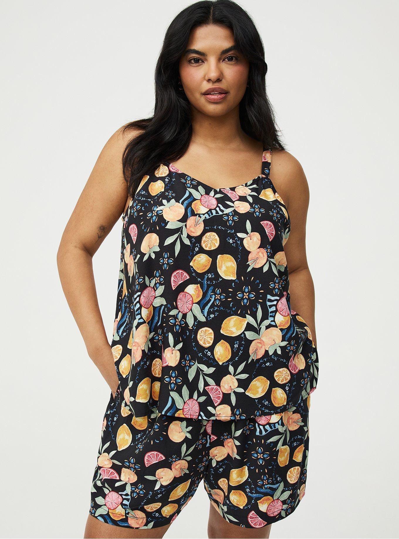 Sophie Challis Swing Cami, FRUITY PICNIC BLACK, hi-res