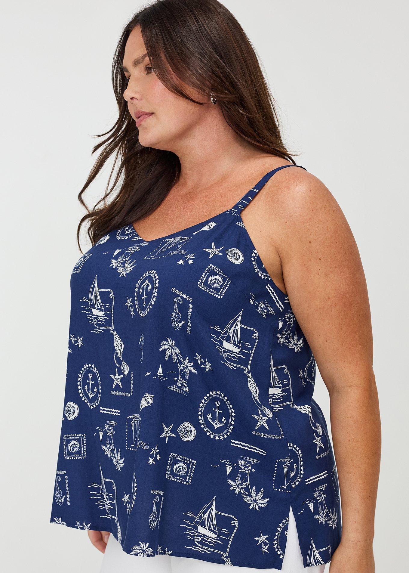 Sophie Challis Swing Cami, MARINE ROOM NAVY, alternate