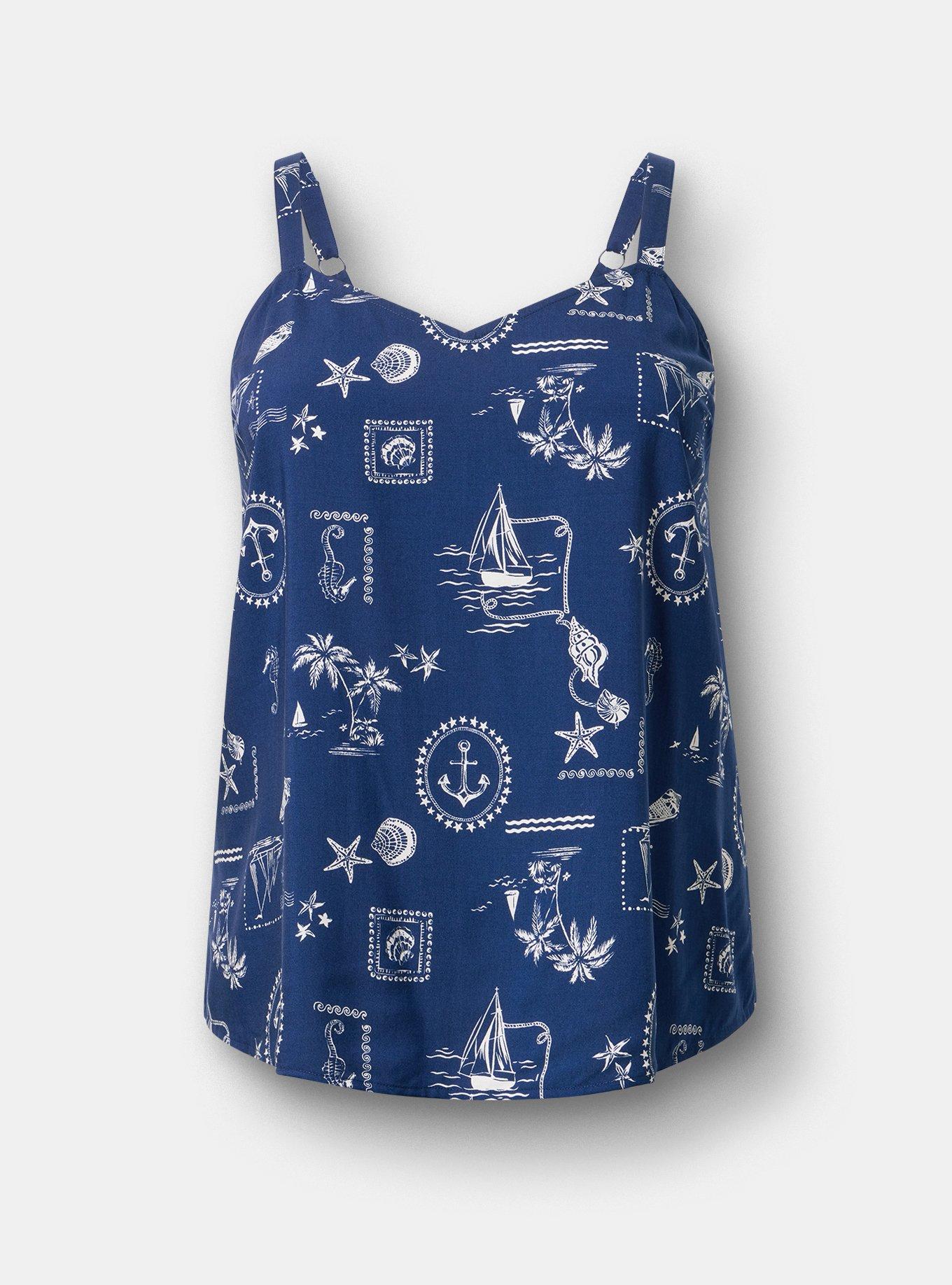 Sophie Challis Swing Cami, MARINE ROOM NAVY, hi-res