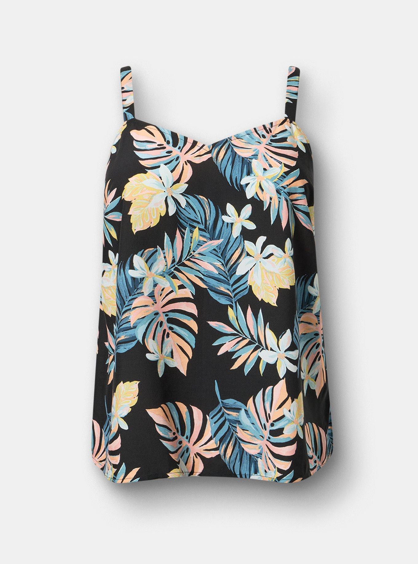 Sophie Challis Swing Cami, LUSH TROPICAL MULTI, flat