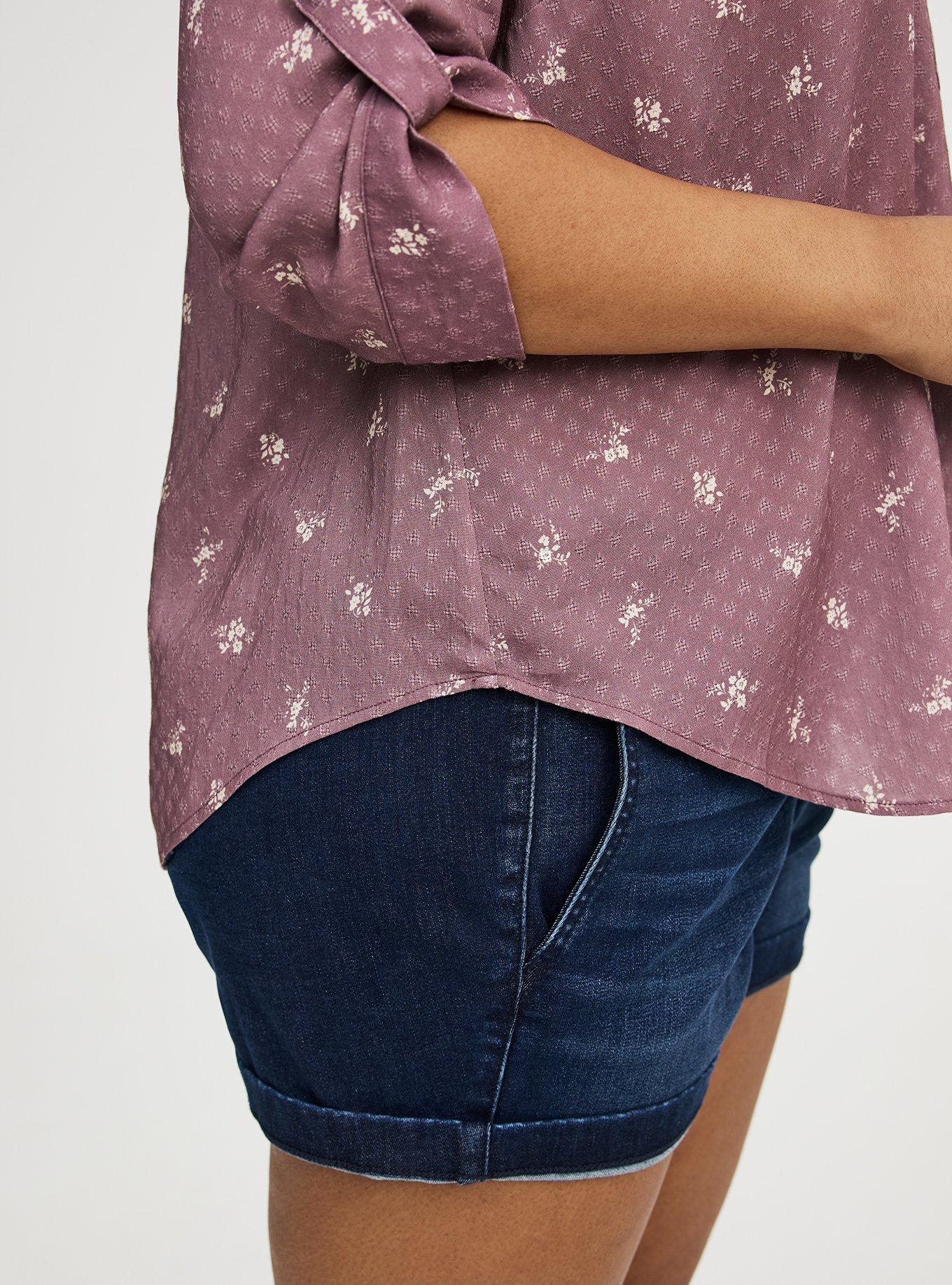 Harper 3/4 Sleeve Pullover Blouse, MAGGIE FLORAL TAUPE, alternate