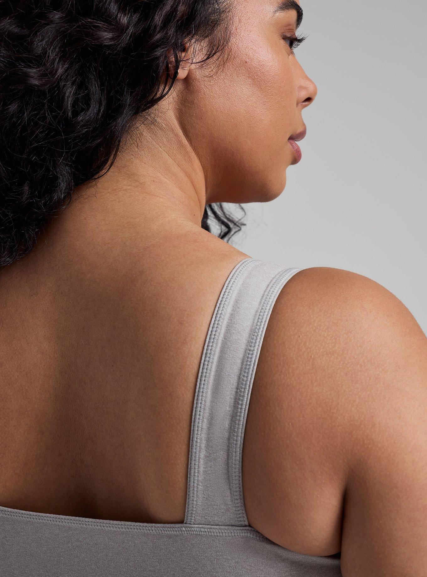 TRU Performance Butter Built In Bra Active Brami, LIGHTEST HEATHER GREY, alternate