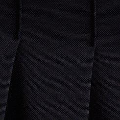 TRU Pleated Active Skirt with Bike Short, DEEP BLACK, swatch