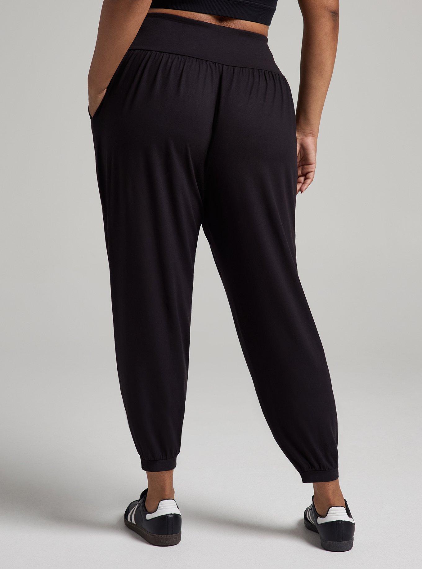 TRU Super Soft Performance Jersey Comfort Waist Jogger, DEEP BLACK, alternate