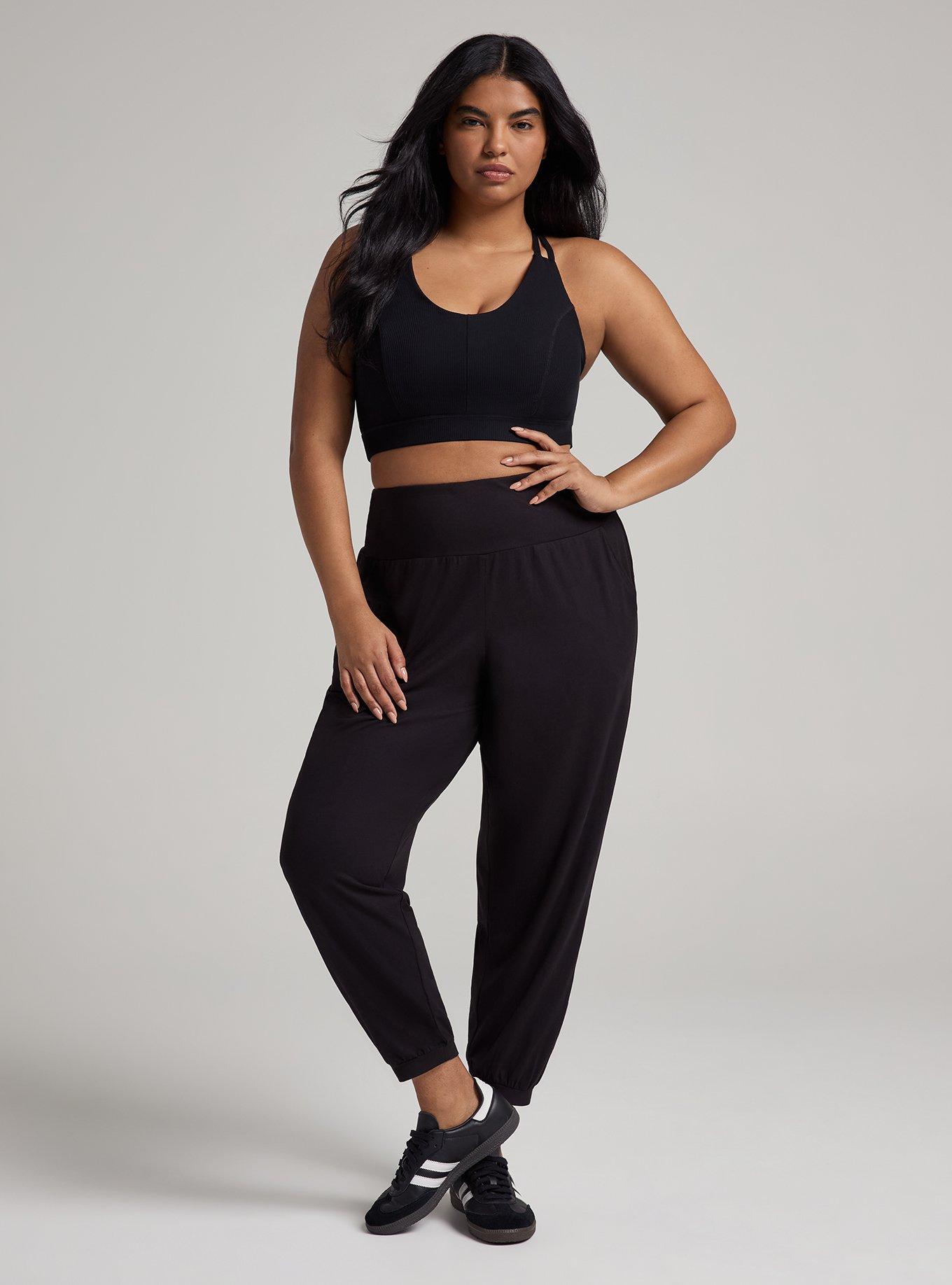 TRU Super Soft Performance Jersey Comfort Waist Jogger, DEEP BLACK, alternate