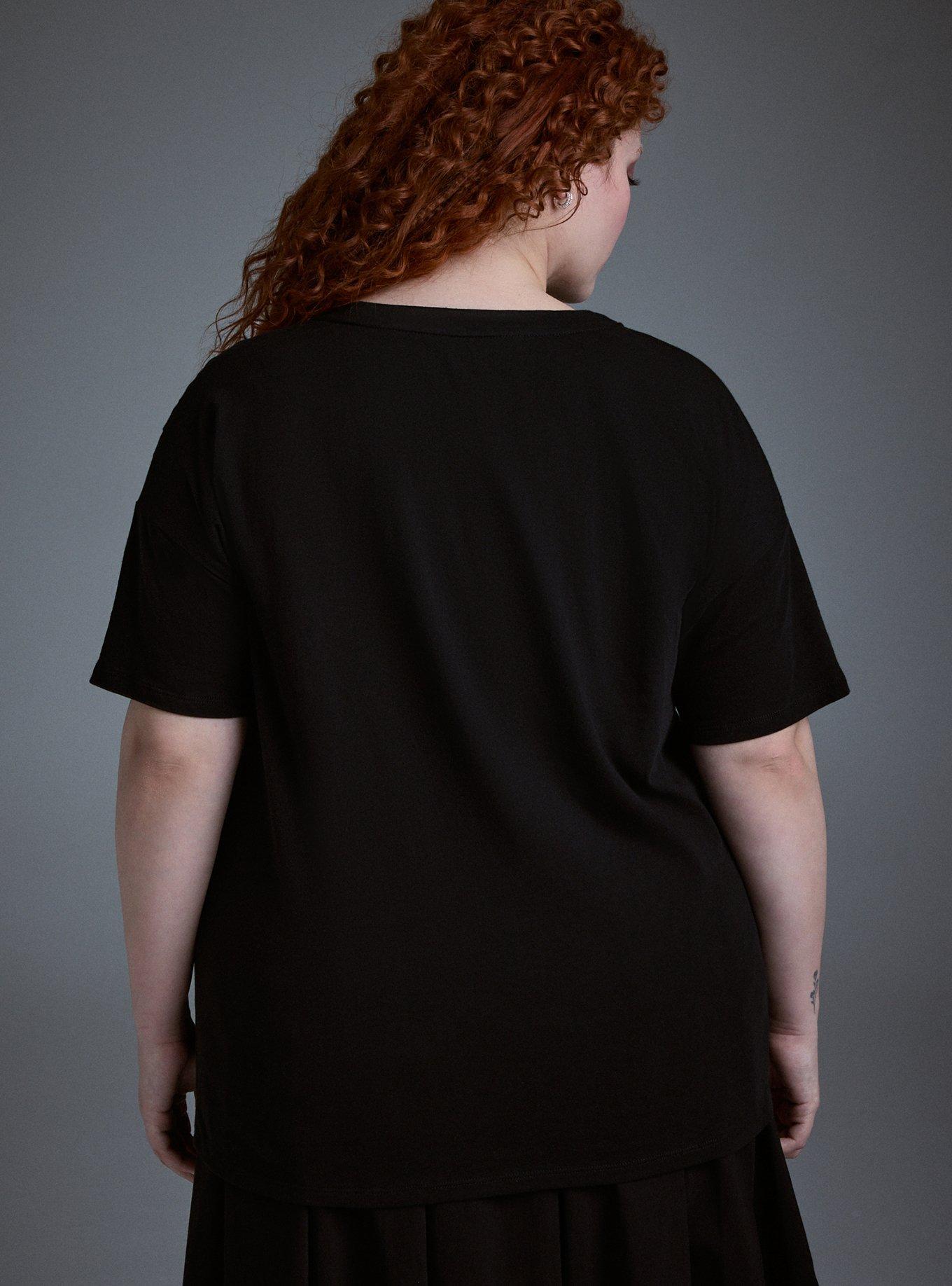 Nightfall Slash Front Tee, SKELETON FLORAL, alternate