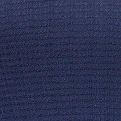 Textured Jersey Flutter Sleeve Babydoll Top, PEACOAT, swatch