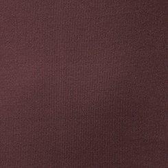 Cotton Modal Curved Henley Tank Top, FUDGE, swatch