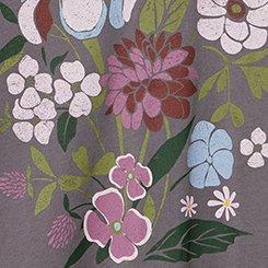 Classic Cotton V-Neck Tee, SPRING FLORALS TORNADO, swatch