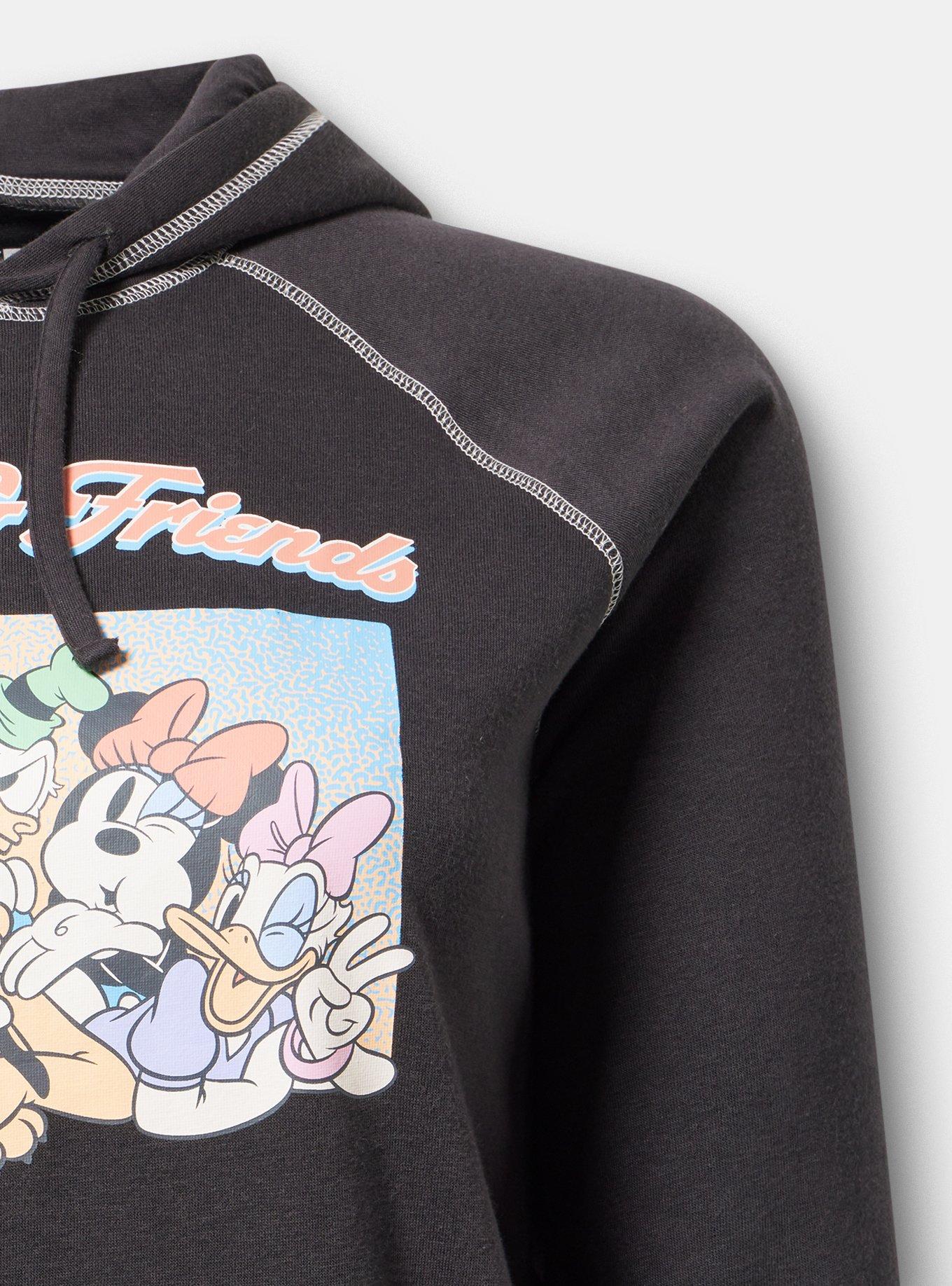 Disney Mickey & Friends Cozy Fleece Hoodie, MICKEY N CO OBSIDIAN, alternate