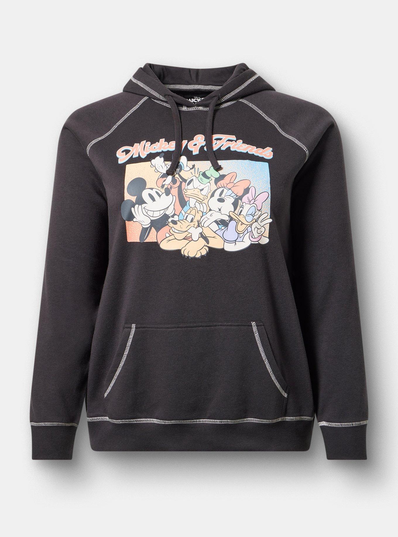 Disney Mickey & Friends Cozy Fleece Hoodie, MICKEY N CO OBSIDIAN, hi-res