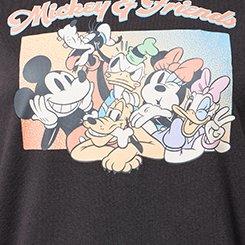 Disney Mickey & Friends Cozy Fleece Hoodie, MICKEY N CO OBSIDIAN, swatch