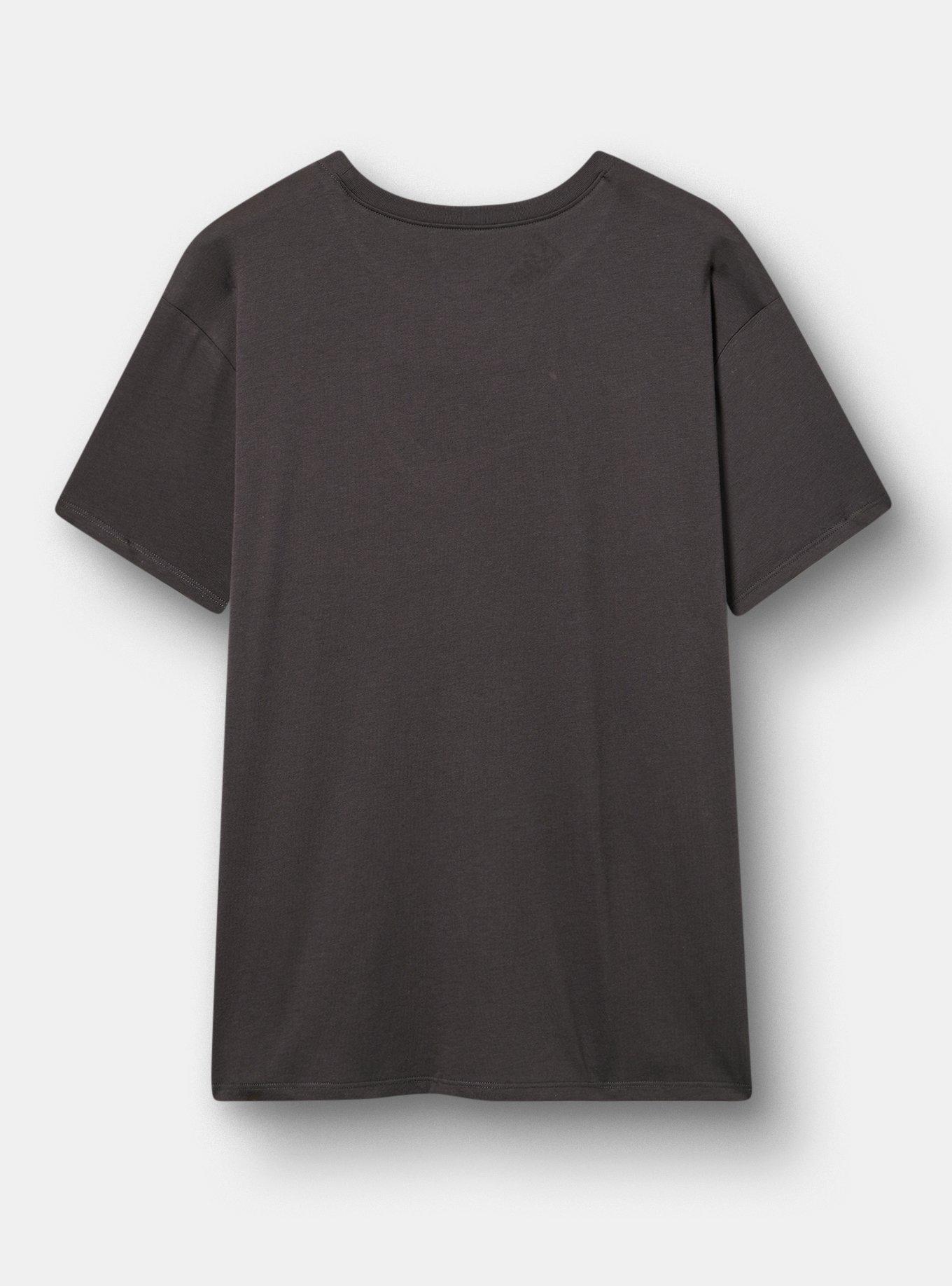 Dolly Parton Relaxed Cotton Jersey Tee, DOLLY PARTON FLORAL OBSIDIAN, alternate