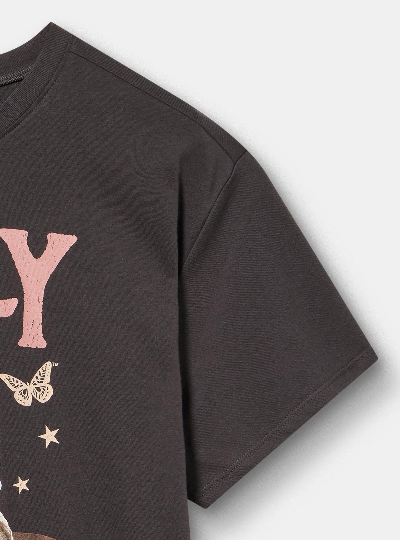 Dolly Parton Relaxed Cotton Jersey Tee, DOLLY PARTON LIVE OBSIDIAN, alternate