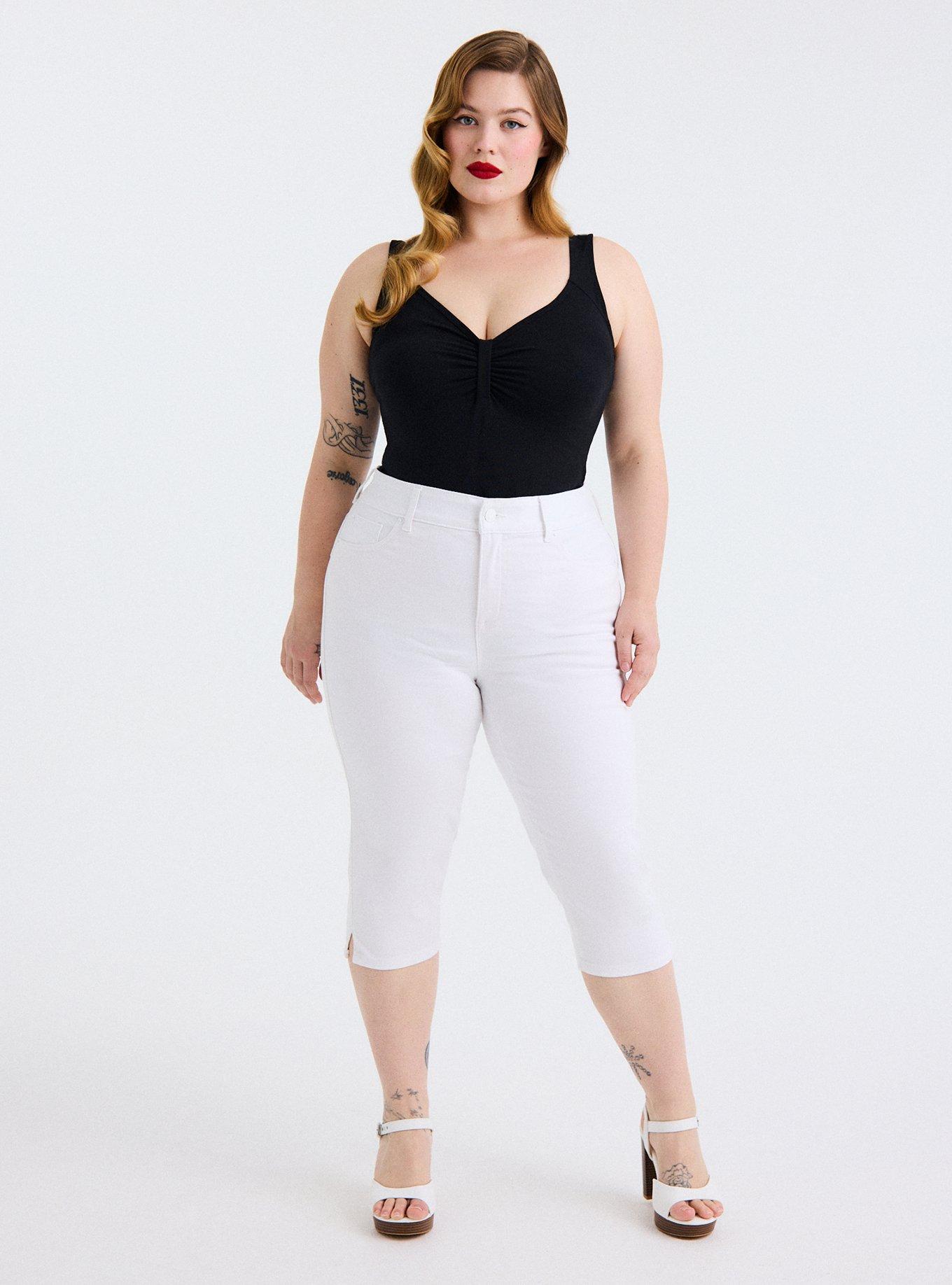 Retro Chic Ruched Bust Foxy Cami, DEEP BLACK, alternate