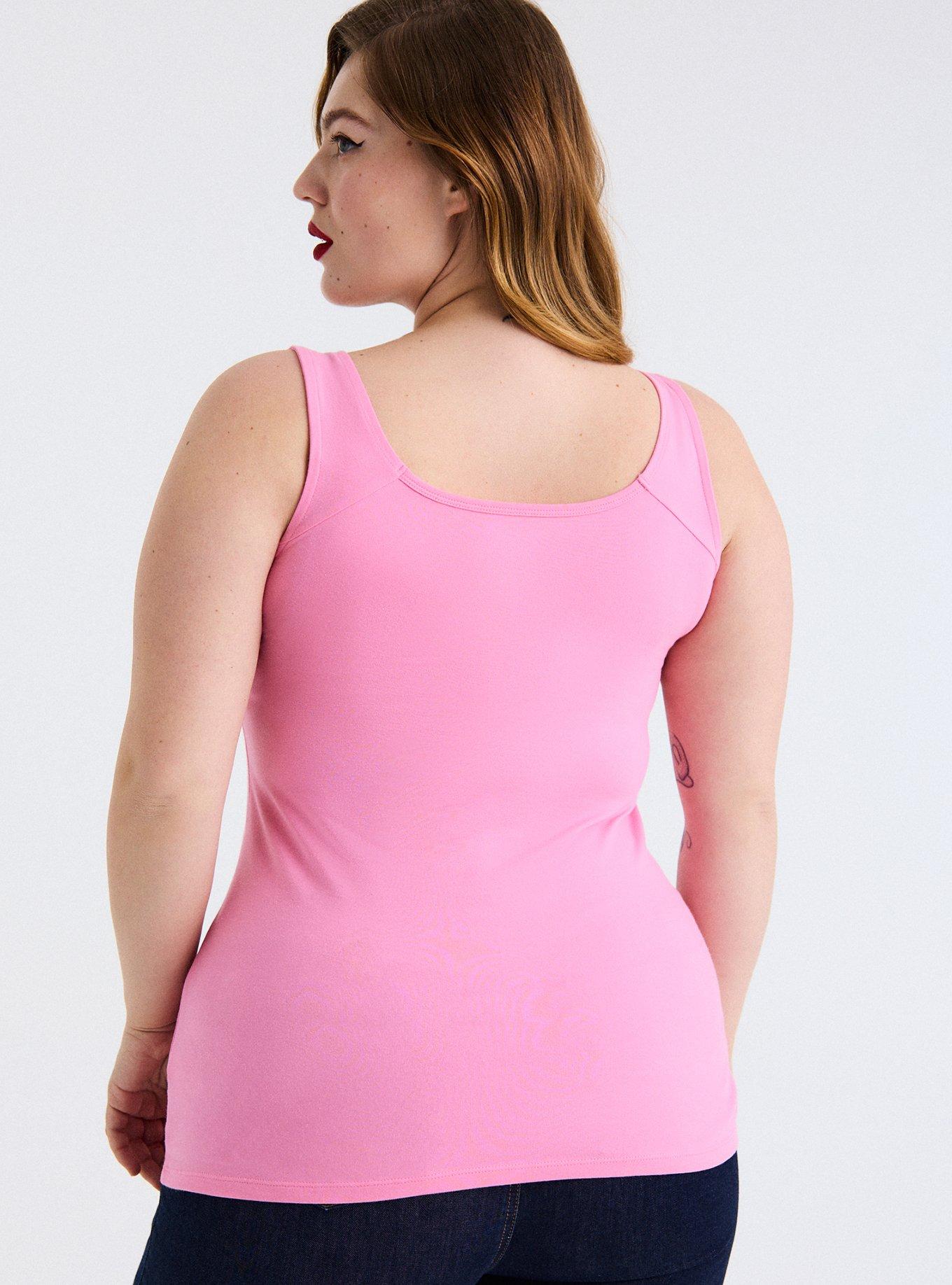 Retro Chic Ruched Bust Foxy Cami, SACHET PINK, alternate