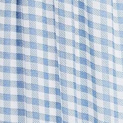 Chiffon V-Neck Maxi Dress, SOPHIE GINGHAM BLUE, swatch