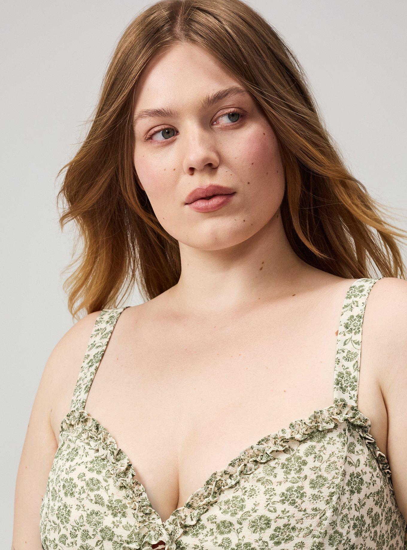 Chiffon V-Neck Maxi Dress, SADIE JACOBEAN GREEN, alternate
