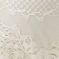 Ruffle Trim Lace Maxi Dress, BIRCH, swatch
