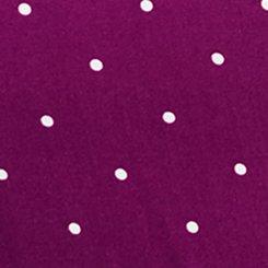 Sweetheart Challis Mini Dress, DAINTY DOT PLUM, swatch