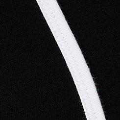 Full-Length Dolphin Hem Legging, DEEP BLACK, swatch