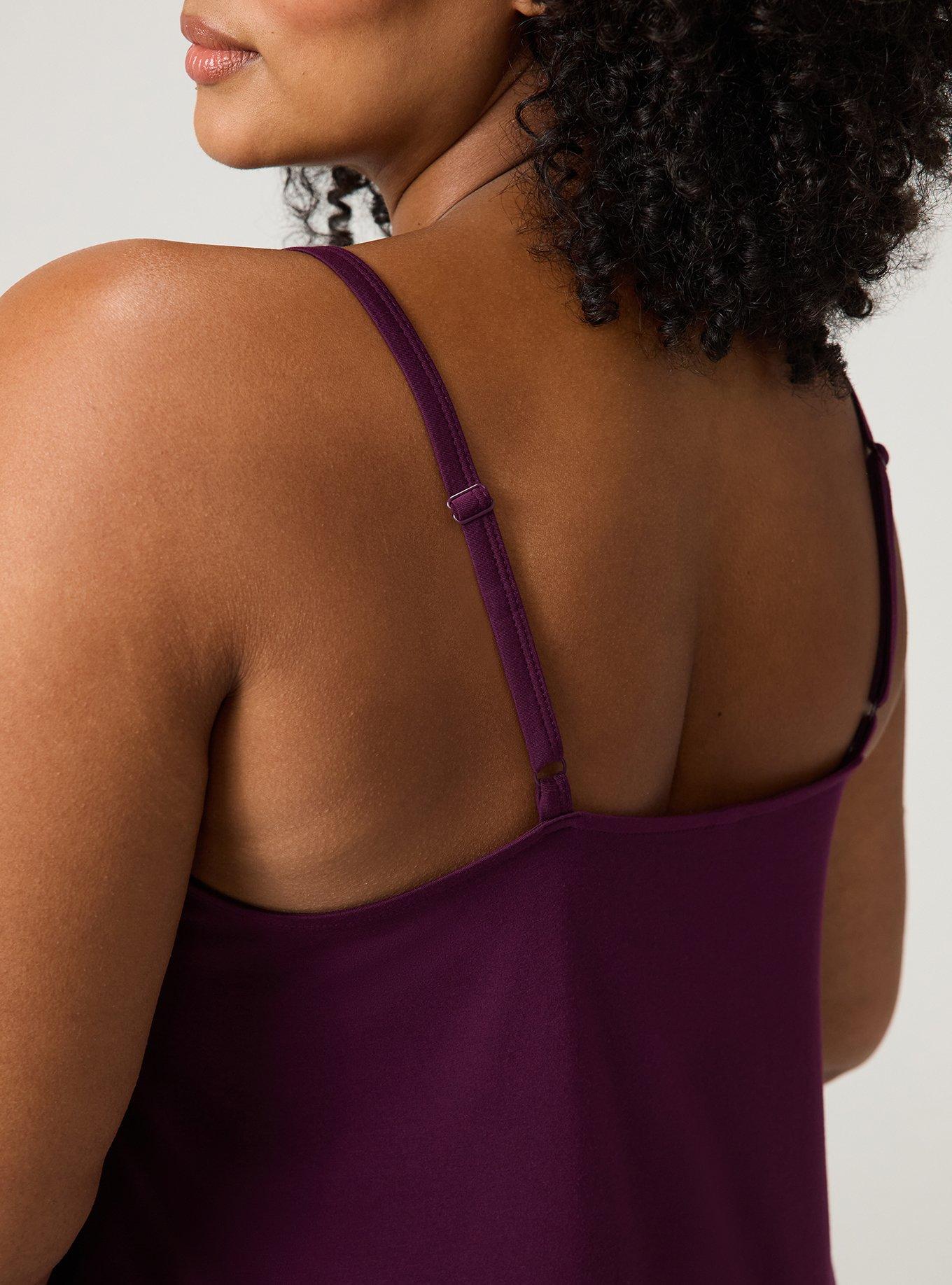 Slinky Jersey Sleep Tank, POTENT PURPLE, alternate
