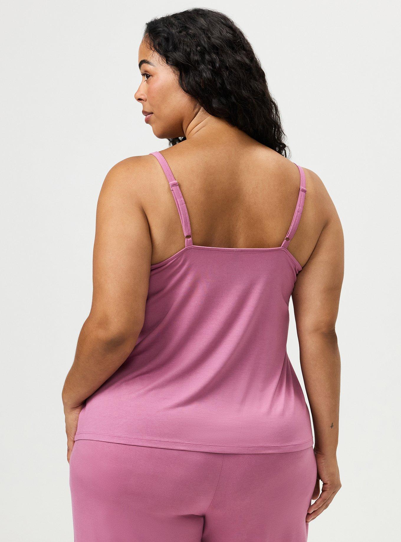 Slinky Jersey Sleep Tank, MELLOW MAUVE, alternate