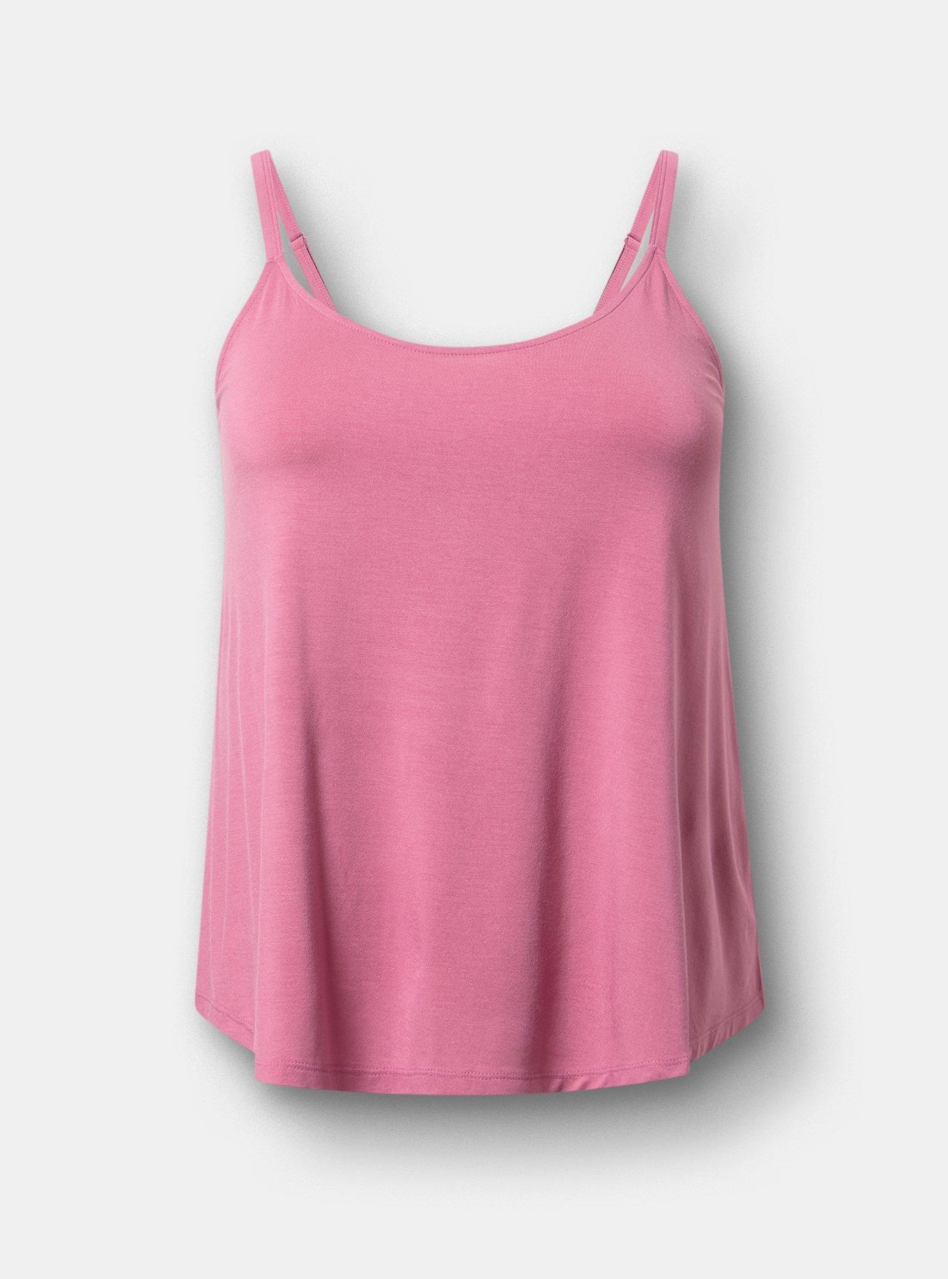Slinky Jersey Sleep Tank, MELLOW MAUVE, hi-res