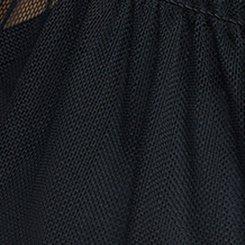 Mesh Lace Top, DEEP BLACK, swatch