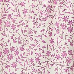 Plus Size Peplum Babydoll Top, FELICITY FLORAL PINK, swatch