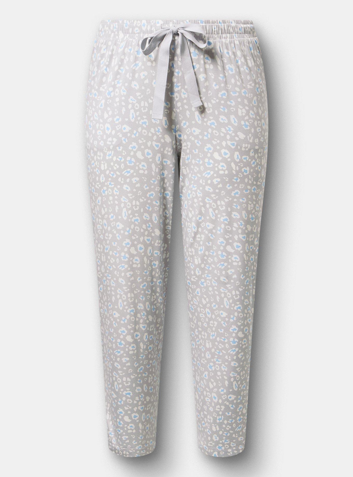 Slinky Jersey Sleep Pant, DIZZY LEOPARD GRAY, hi-res