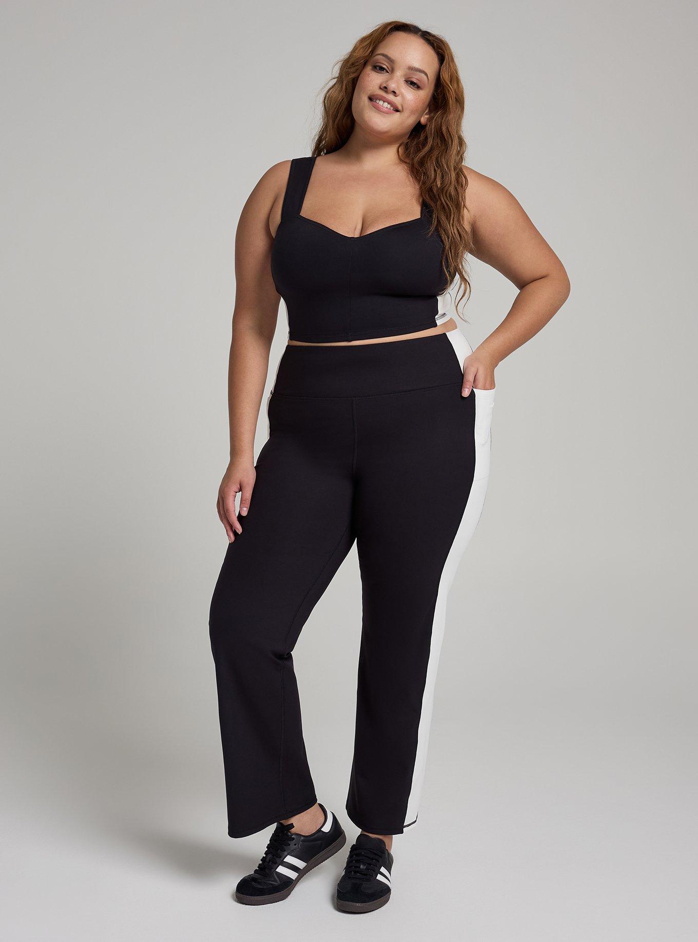 TRU Performance Butter Active Bootcut Legging, DEEP BLACK, alternate