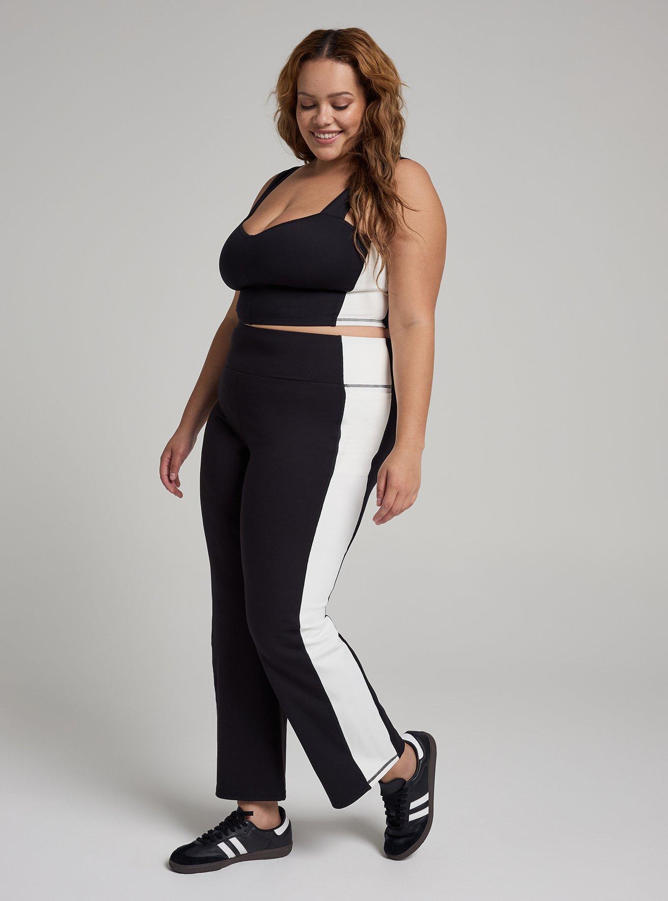 TRU Performance Butter Active Bootcut Legging, DEEP BLACK, hi-res