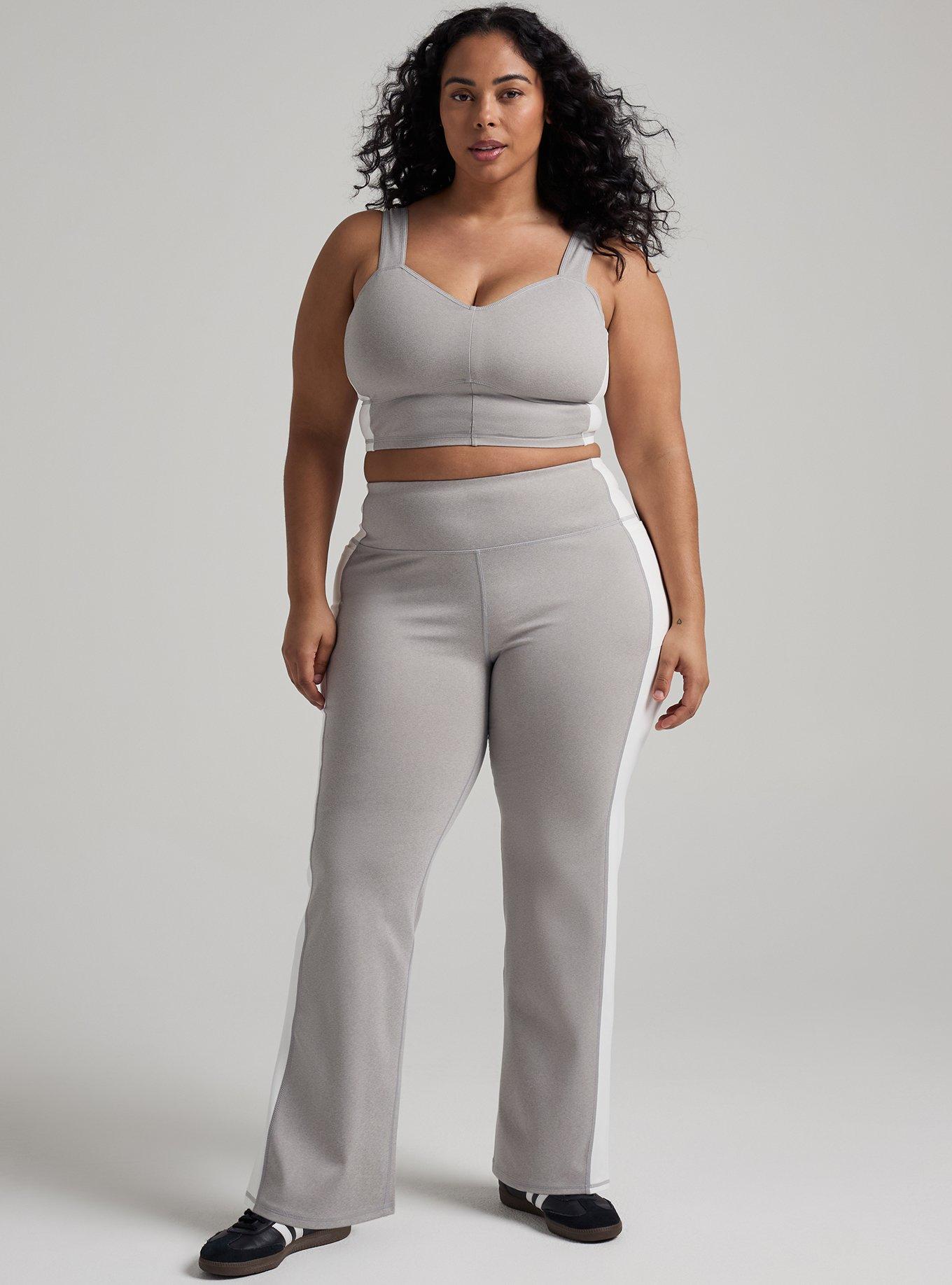 TRU Performance Butter Active Bootcut Legging, LIGHTEST HEATHER GREY, hi-res