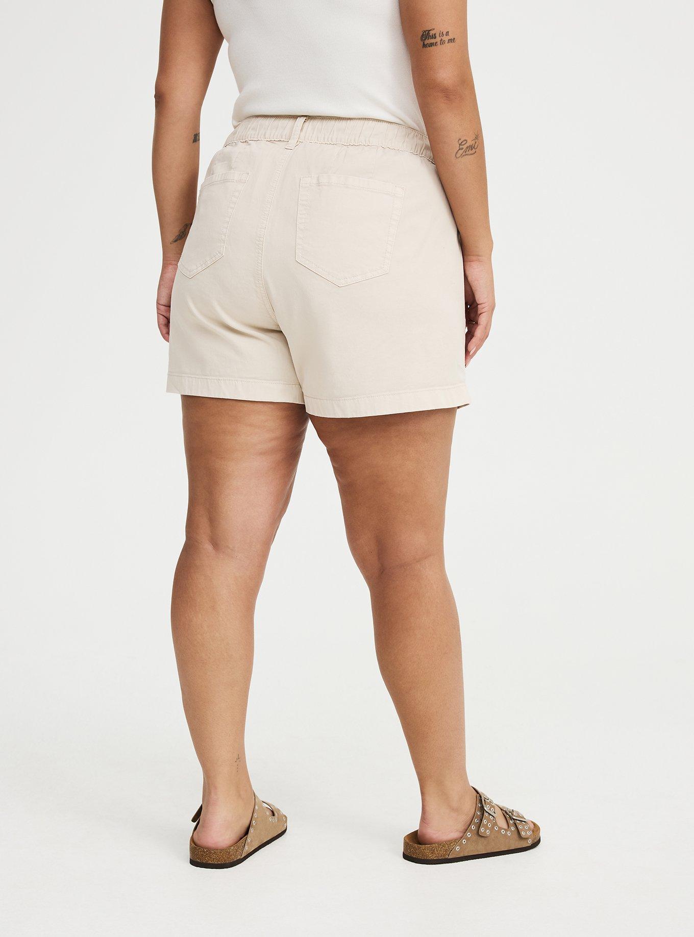 3.5'' Pull-On Weekend Stretch Twill Cargo Short, RAINY DAY, alternate