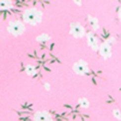 Retro Chic V-Neck Romper, HILLS FLORALS PINK, swatch