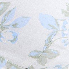 Retro Chic Belted Swing Dress, DAKOTA ROSES FLORAL WHITE, swatch