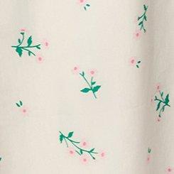 Retro Chic Belted Swing Dress, CORALINE FLORAL WHITE, swatch